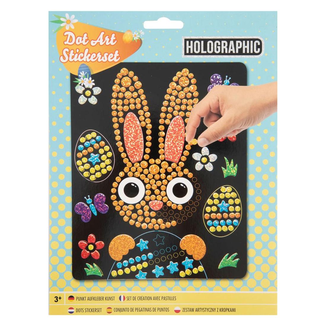 Grafix Ostern Holografisches Punktkunst-Set assortiert (40285508)
