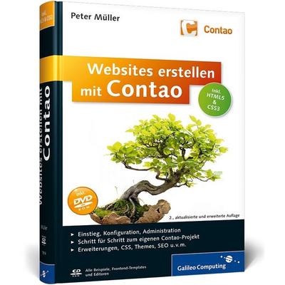 Websites erstellen mit Contao, Set von Peter Müller, Rheinwerk, 978-3-8362-1814-6