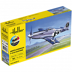 Heller - Starter Kit P-51 D Mustang - 1:72 - 51 Teile 305563
