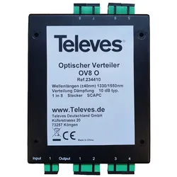 Televes Optischer 8fach Verteiler OV8O