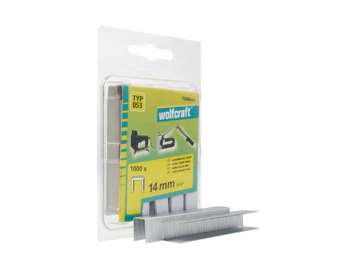 Wolfcraft Heftklammer Typ 53 14 mm 1000 Stück