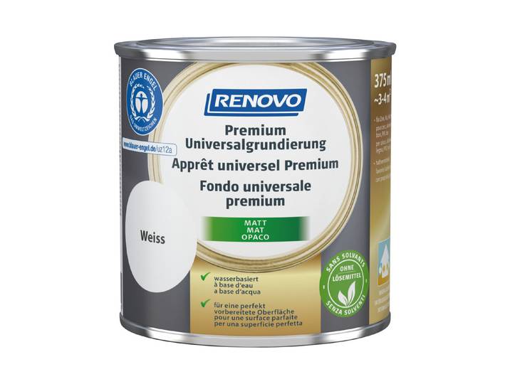 Renovo Universalgrundierung Premium Weiss 0.375 l Matt