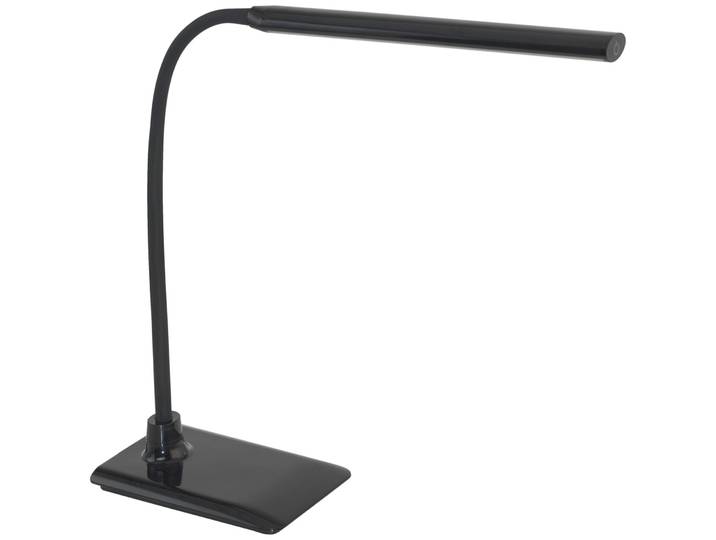 Eglo Tischlampe Laroa Schwarz Kunststoff H 32.5 cm 600 lm - LED - Tischlampe- LED Energiesparlampe