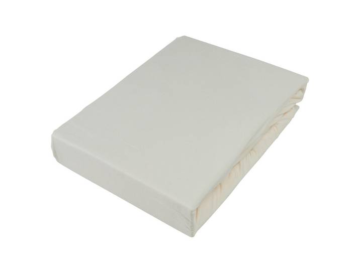 Novel Boxspring-Fixleintuch, Ecru, Textil, 180x220 cm, in Übergrössen erhältlich, geeignet für Boxspringbetten, Heimtextilien, Bettwäsche, Leintuch, Fixleintuch Boxspringbett