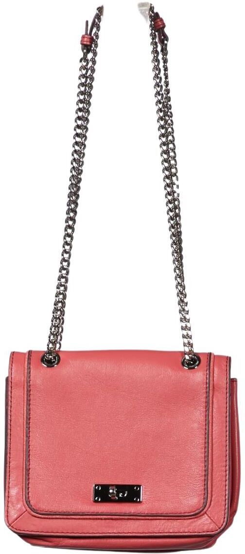 FREDsBRUDER Damen Handtasche klein Leder, Rot, Leder - Second Hand