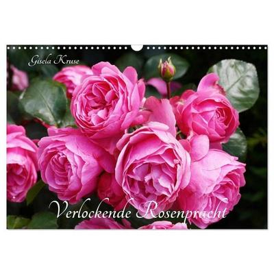 Verlockende Rosenpracht (Wandkalender 2027 DIN A3 quer), CALVENDO Monatskalender