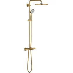 Grohe, Duschsystem, Duschsystem EUPHORIA SYSTEM 310 m Thermostat Cool Sunrise gebürstet