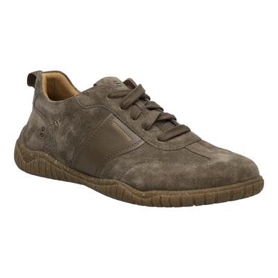 Sneaker JOSEF SEIBEL "Wallace 07, taupe", Herren, Gr. 41, grau (taupe), Obermaterial: 100% Rindsleder Leather cow., Schuhe Sneaker