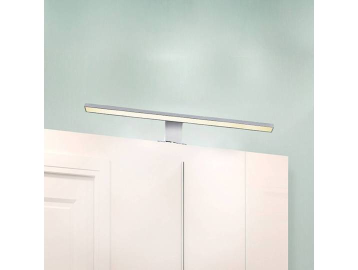 Wandlamp Mira, chroom / zilver, Badkamer, metaal, wandlamp