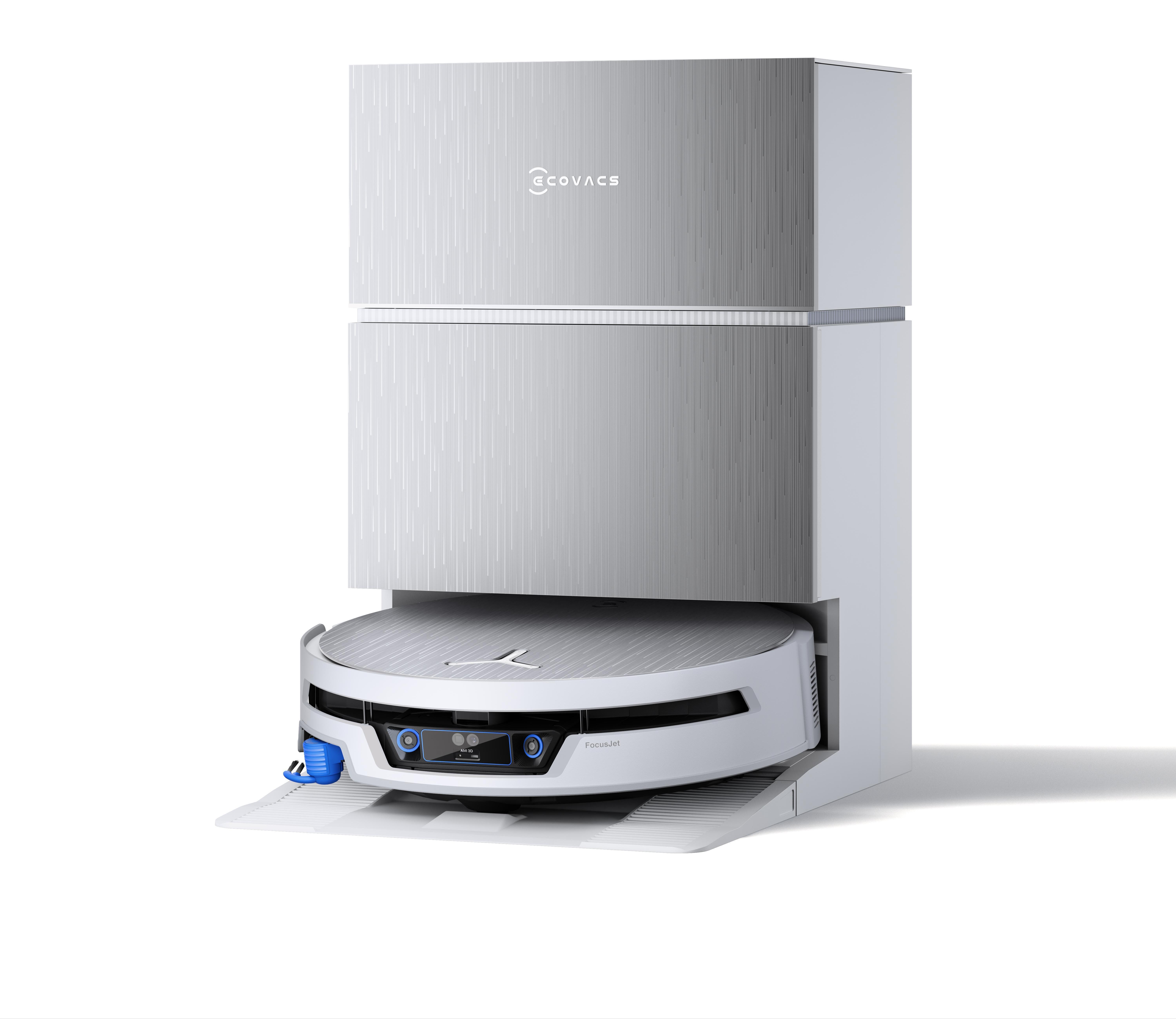 Ecovacs DEEBOT X12S PRO OMNI EU, Beutellos, Weiß, Rund, Staubbeutel, 0,25 l, Ladend, Purification