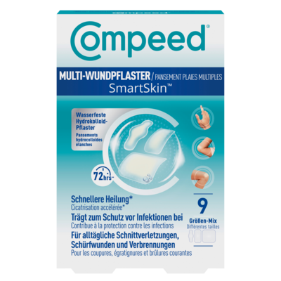 Perrigo Deutschland GmbH COMPEED Multi-Wundpflaster SmartSkin Mix 9 St 20575547
