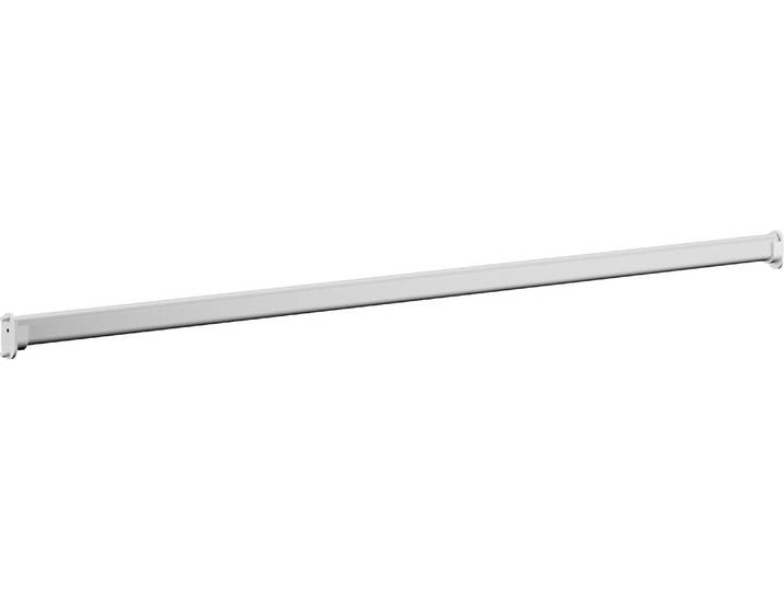 Kleiderstange GAMI Enzo , silber (silberfarben), B:99cm H:4cm T:2cm, Metall, Kleiderstangen, Kleiderstange, Für Schrank B200 geeignet