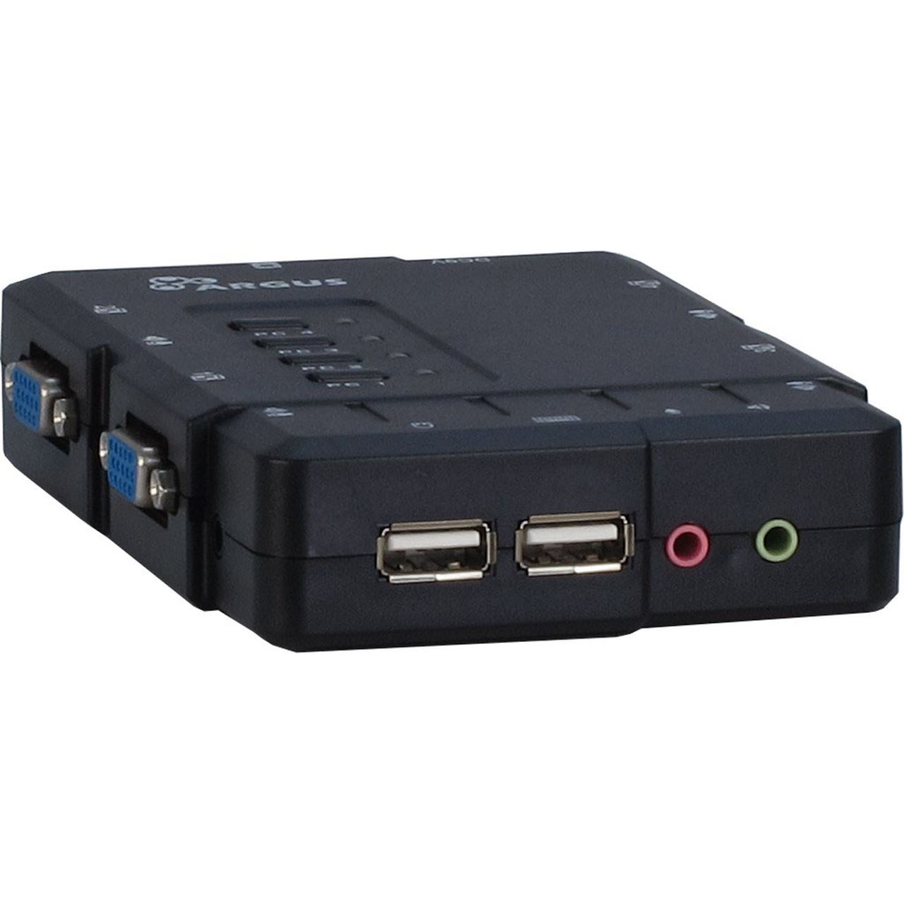 Inter-Tech KVM-CS-41UA 4-fach VGA-KVM-Switch
