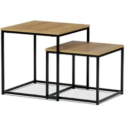 Autronic Ablagetisch 50x52 cm MDF natur AF-076 OAK