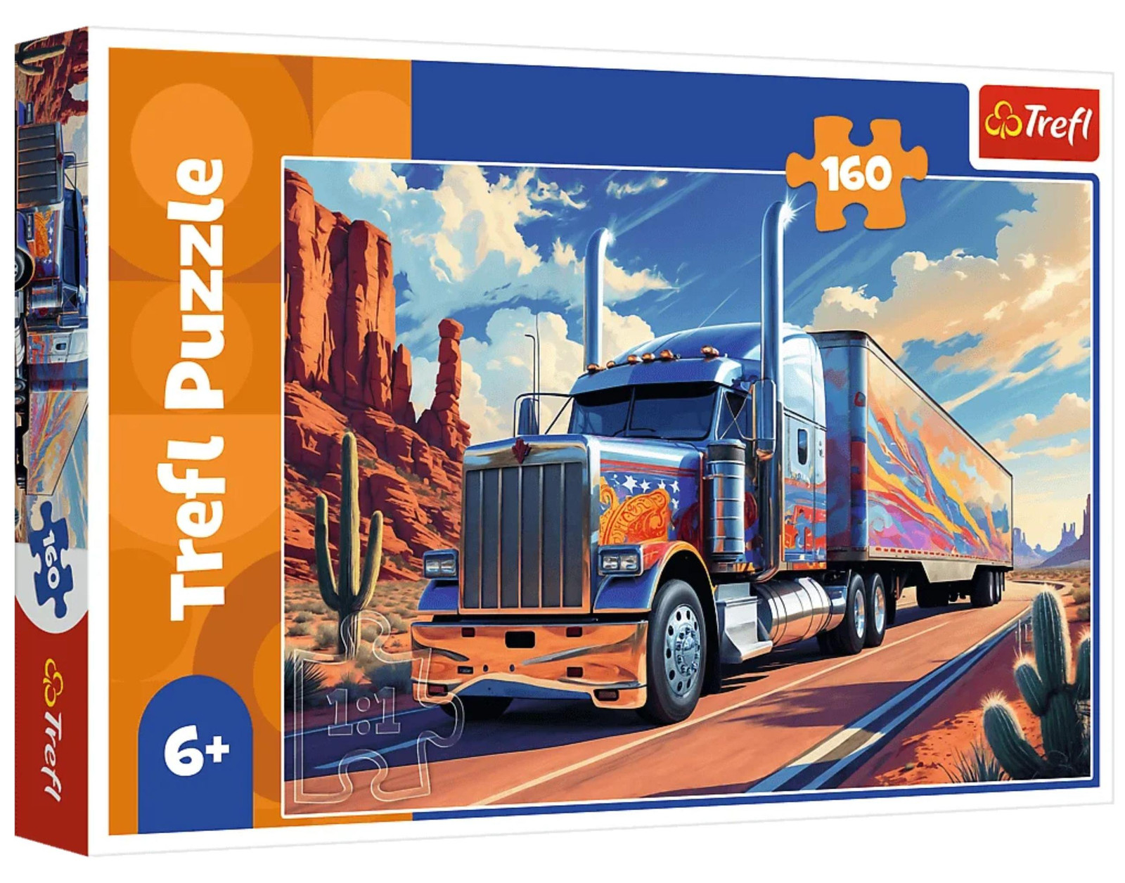 Trefl 15413 Puzzel Vervoermiddelen 160 stukjes