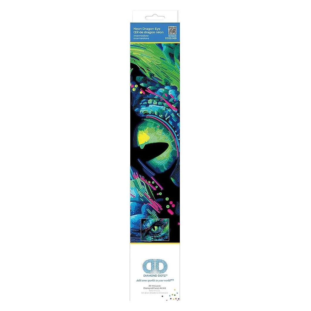 Diamond Dotz Diamond Painting Neon Drachenauge (DD25009)