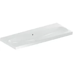 Geberit Acanto Waschtisch, ohne Hahnloch, mit Überlauf, 1200x480mm, 501.880.00.3, Farbe: Weiß