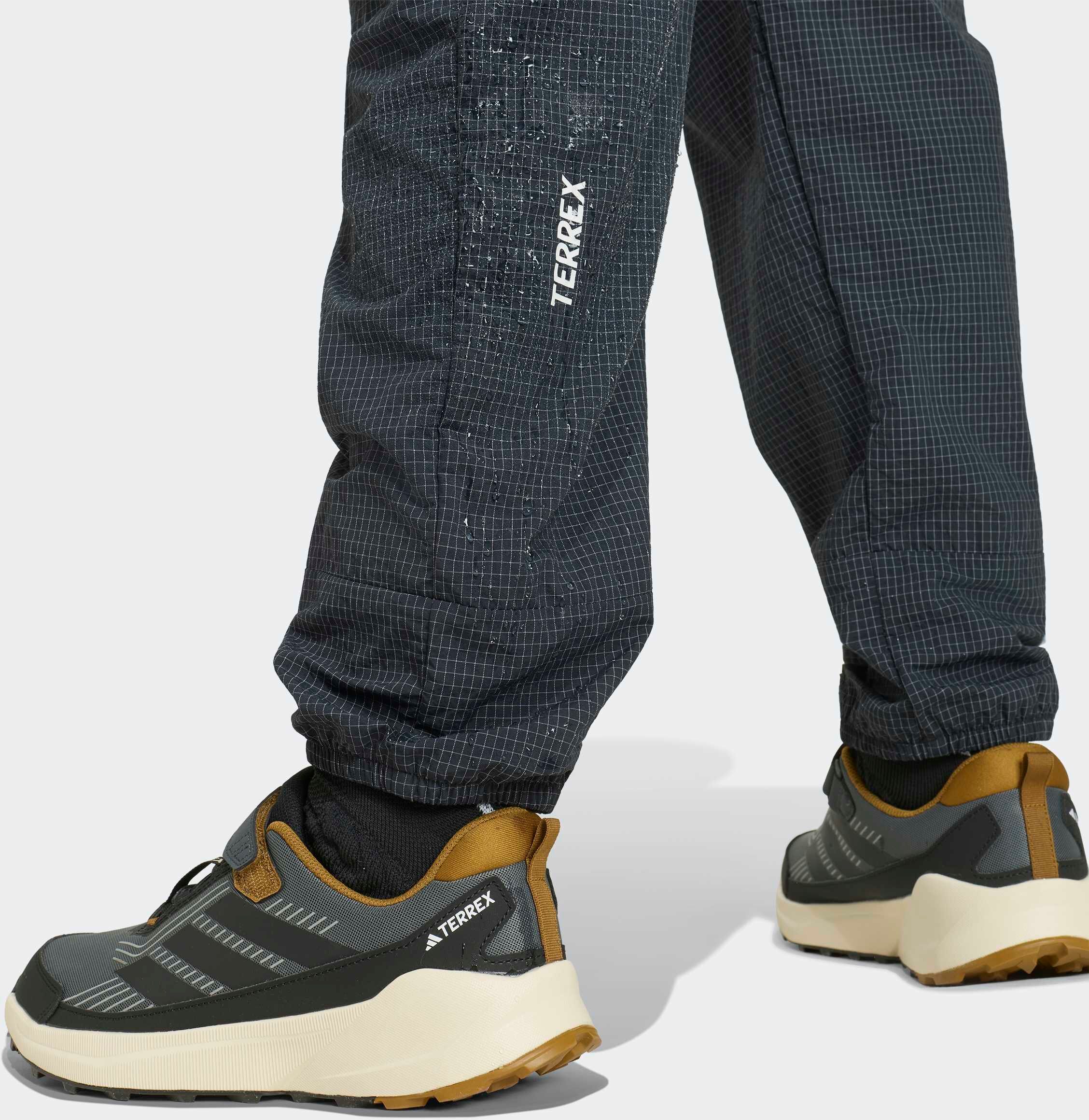 Outdoorhose ADIDAS TERREX "K XPL CARGO PT", Kinder, Gr. 176, N-Gr, schwarz,, Obermaterial: 96% Polyamid, 4% Polyester, Hosen Outdoorhose, für Kinder, aus Polyamid und Polyester