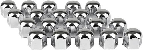 Eufab Radschraubenkappe Passend für (Schraubengröße) 17mm Chrom Metall
