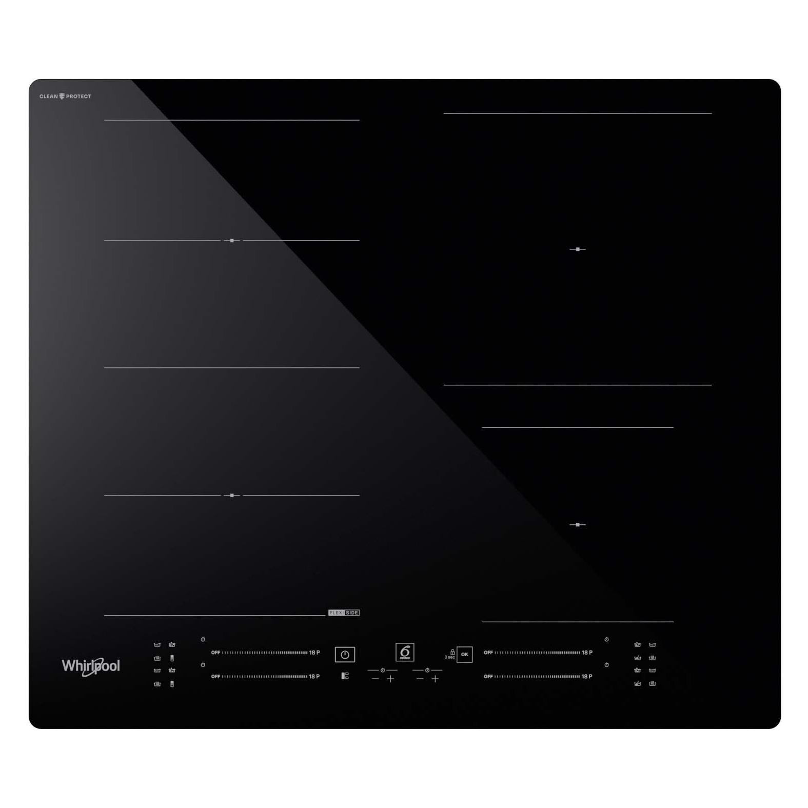 Whirlpool WF S3660 CPNE -induktiotaso (59 cm, Elektrokochfeld) (WF S3660 CPNE)