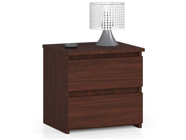 Raumhirsch Furniture Nachttisch Dunkelbraun 40/40/35, Rechteckig, 40x40x35 cm, Schlafzimmer, Nachtkästchen