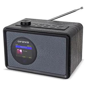 Orava schwarz, Lautstärkeregler, portable, USB/FM/AUX/Bluetooth, Mp3, WAV (DAB, DAB+, FM, Bluetooth, WLAN) (61849458)