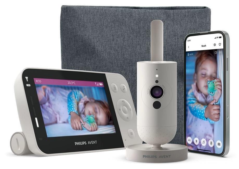 Philips Avent SCD953/26 Video-Babyphone mit Kamera fürs Kinderzimmer