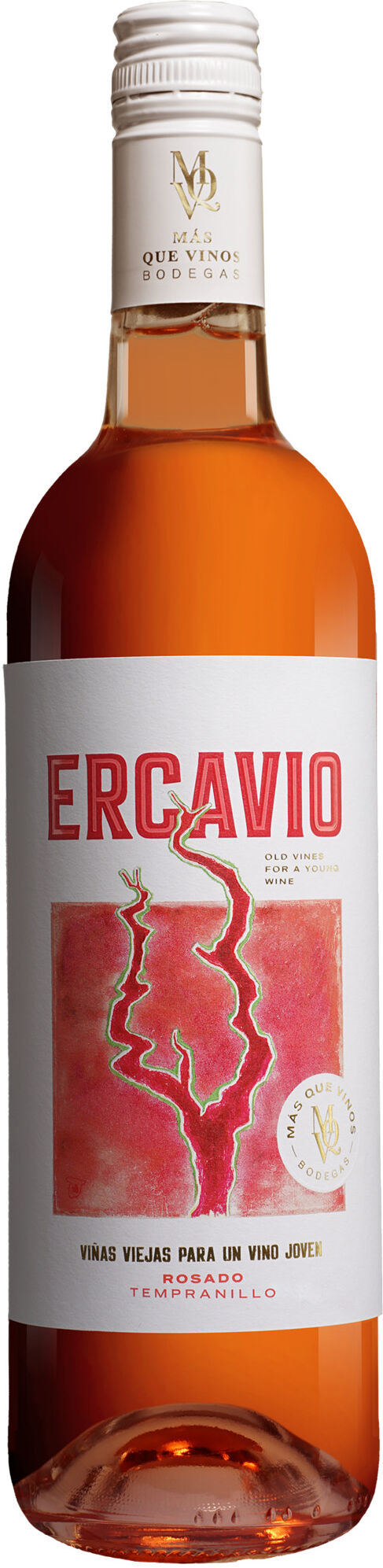 Más que Vinos Ercavio Rosado 2025 11.5% Vol. Roséwein Trocken aus Spanien