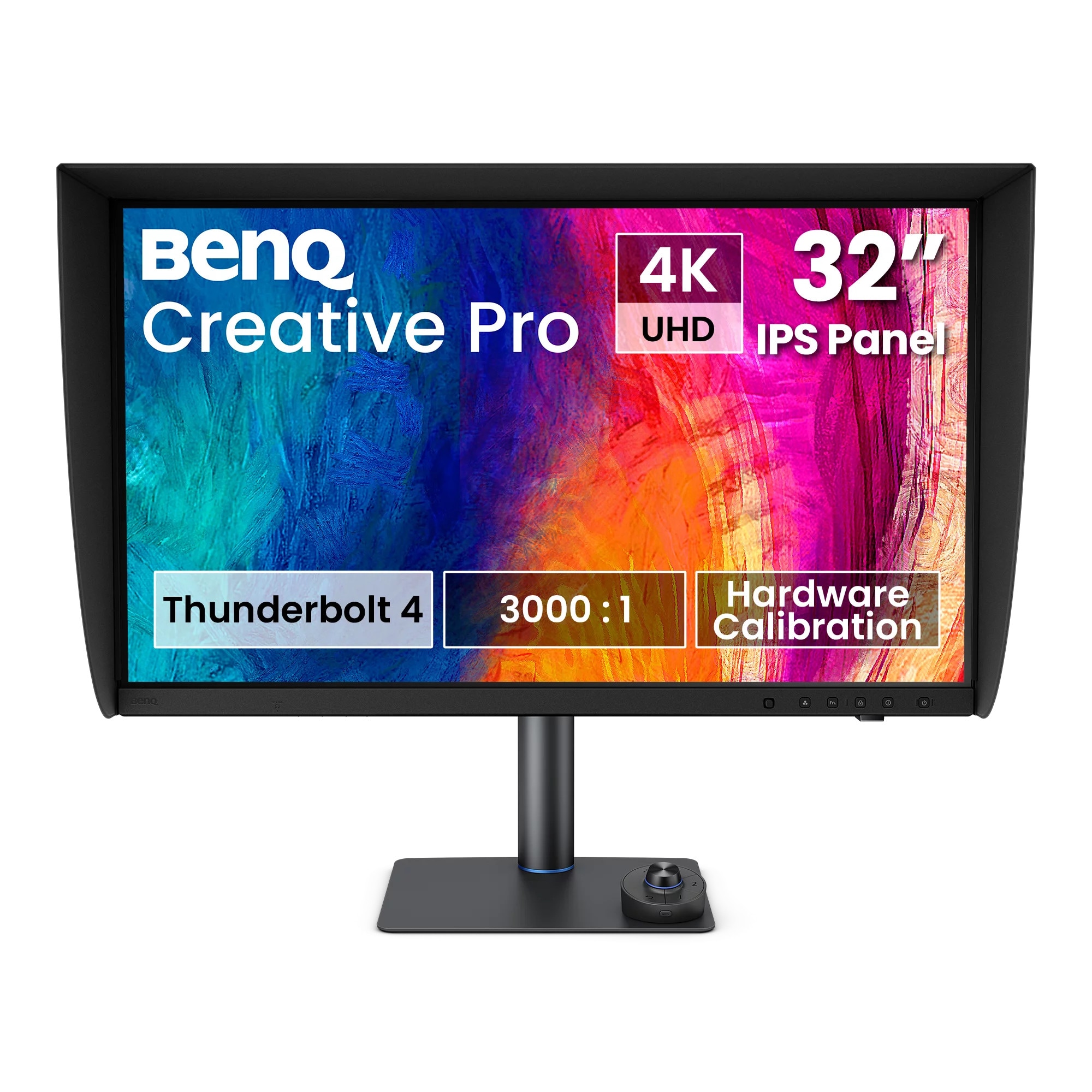 BenQ PV3250U 32 Zoll (81,28cm) 4K (UHD) IPS Monitor 120 Hz 16:9 DP/HDMI/USB-C PD96W 9H.Y0GLB.QBE