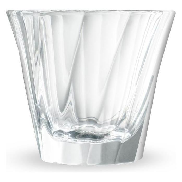 Sellmer 120ml Twisted Cortado Glas (klar), Urban Glass (0.12 l) (G093-20B)