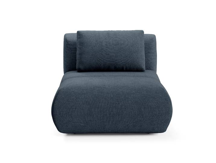 Masseno Polstersessel ATOMO Moderner Loungesessel ergonomisch Sessel Wohnzimmersessel, Chenille Blau