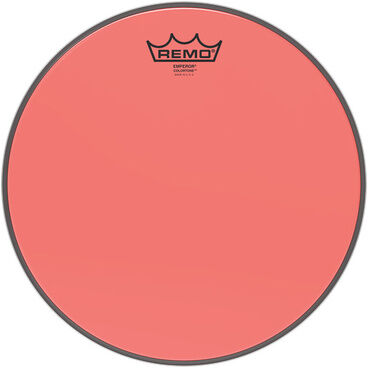 Remo "12" Emperor Colortone Red" Rot
