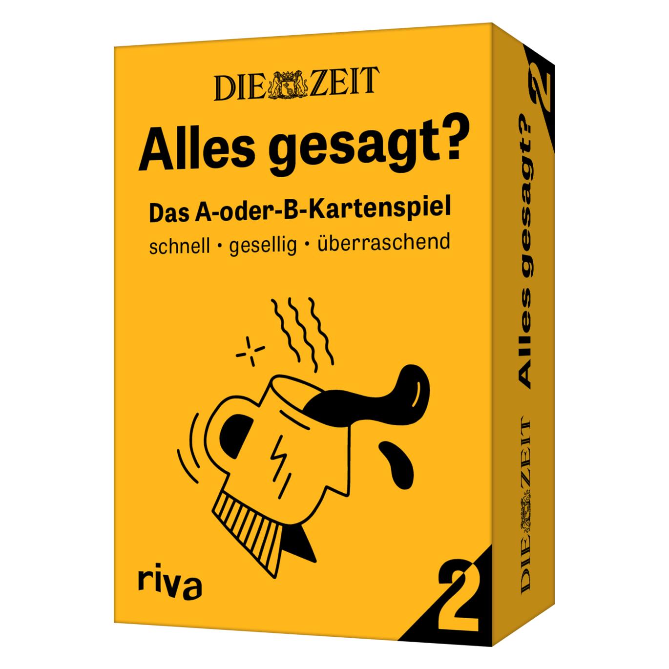 Riva DIE ZEIT "Alles gesagt?" 2 (Deutsch, 2 - 12 Spieler) (43786985)