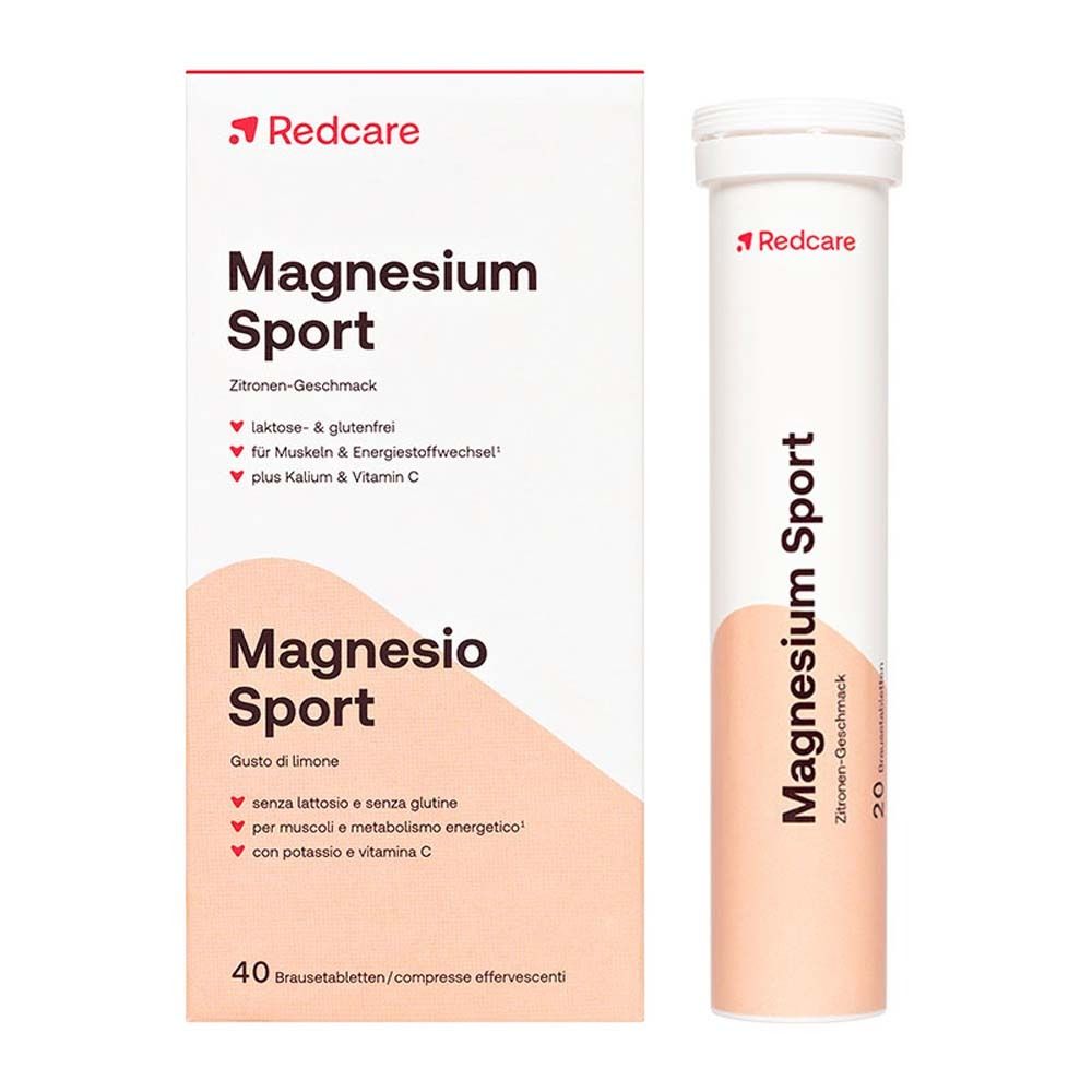 Redcare Magnesium Sport Brausetabletten 40 St