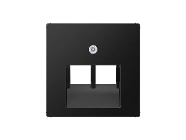 Jung A569-2BFPLUASWM telefooncentrale 2T A zwart mat