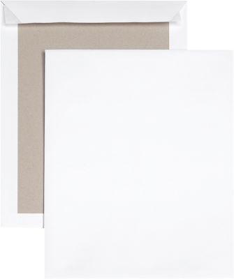 Versandtasche, C4, Papprückwand und Haftklebung, ohne Fenster, weiß, 125 St.