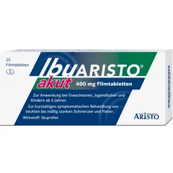 IBUARISTO akut 400 mg Filmtabletten 20 St
