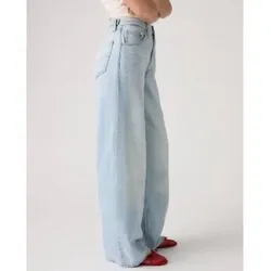 Levi's für Damen. 0073B-0003 Jeans Lightweight mit weitem Bein blau (29/29), Lässig, Baumwolle, Denim