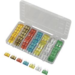 TRU COMPONENTS Standard Flachsicherung 5 A, 7.5 A, 10 A, 15 A, 20 A, 25 A, 30 A 70 Teile 1572249