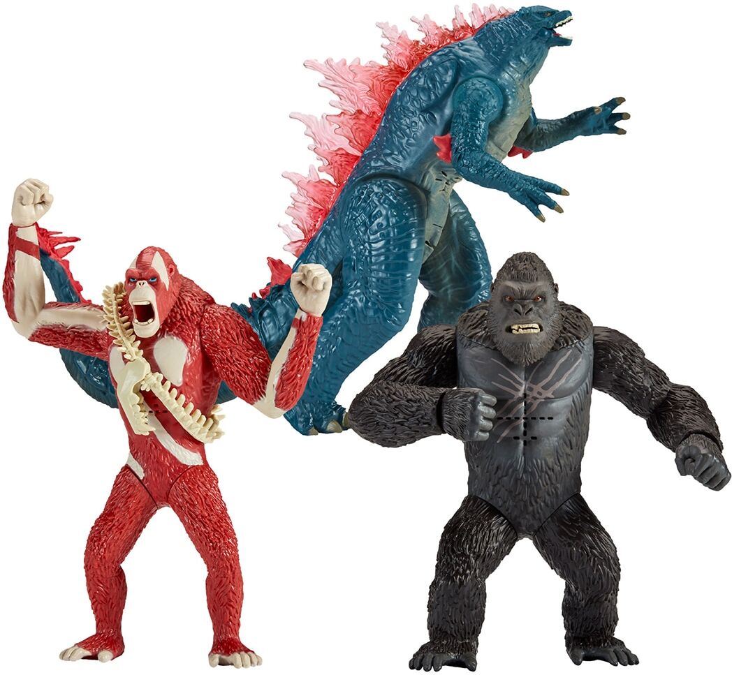 Famosa Figura Articulada Electrónica Deluxe Godzilla VS Kong .