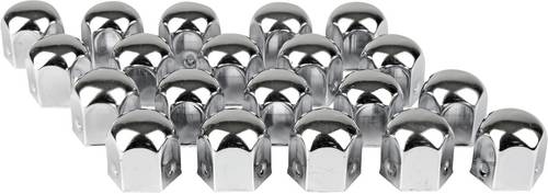 Eufab Radschraubenkappe Passend für (Schraubengröße) 19mm Chrom Metall