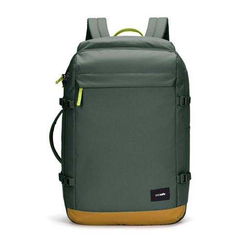 Pacsafe GO Carry-on Rucksack 44L jet spruce grün