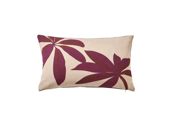 Coussin rectangulaire imprimé feuillage - Blancheporte