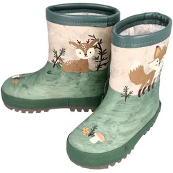 maximo Gummistiefel gefüttert Fuchs Reh, gruen | mehrfarbig, 21