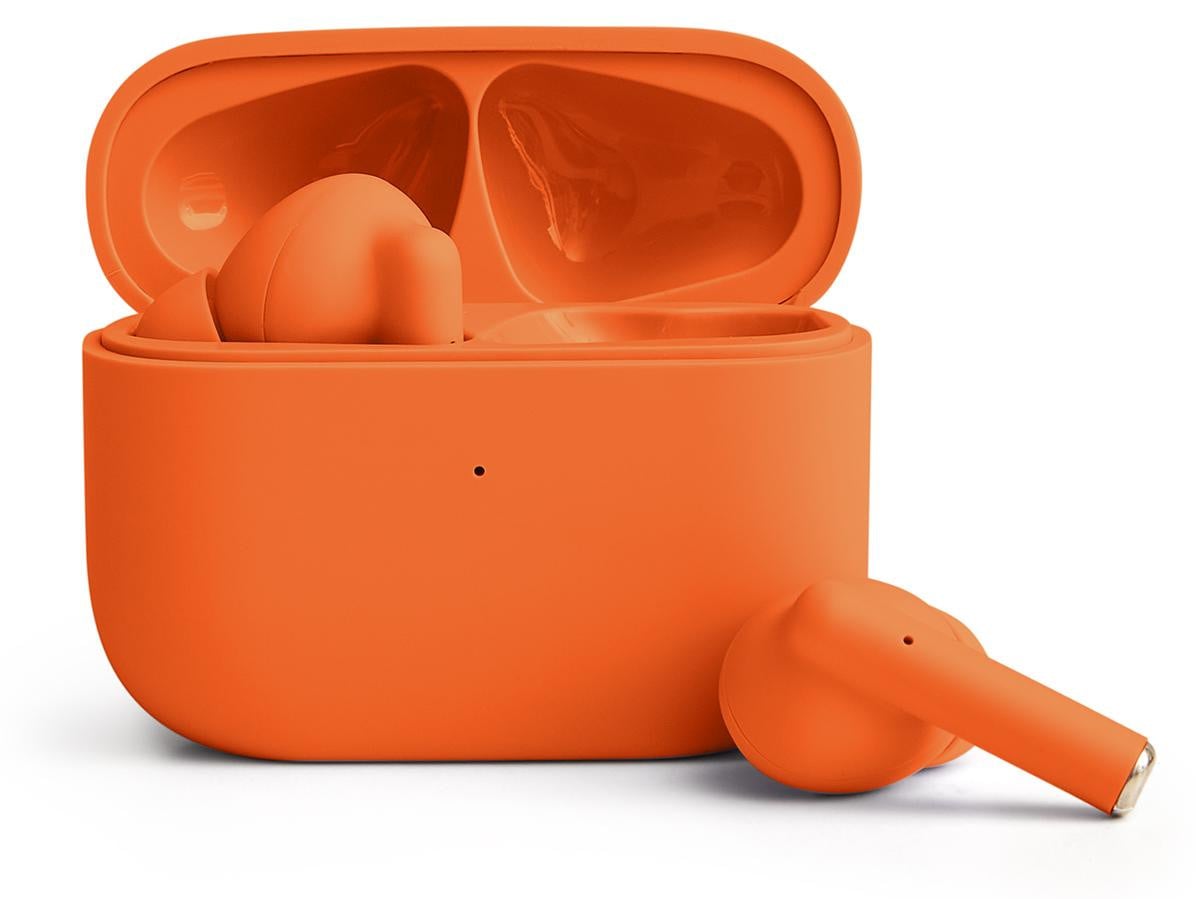 Forever TWS oordopjes met Bluetooth 5.3 en ruisonderdrukking, oranje