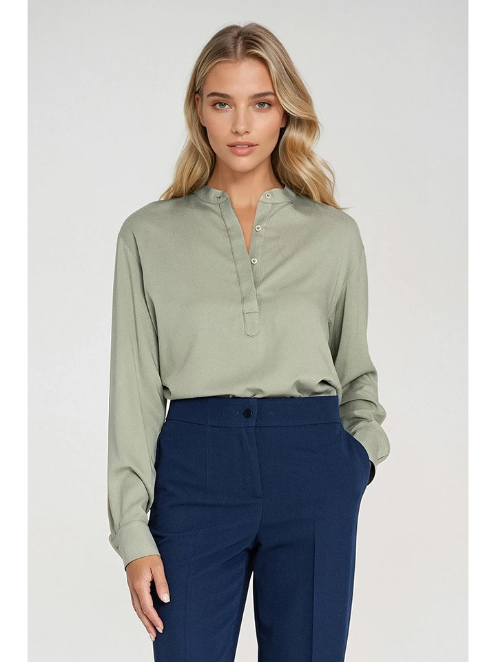 Nife Bluse in Grün - 40