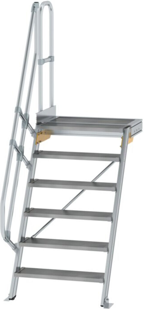 MUNK Aluminium-Treppe Plattform 60° 6 Stufen (600386)