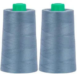 Overlockgarn-Nähspaß im 2er Pack, Stärke 120, 5000m-Spule, jeans