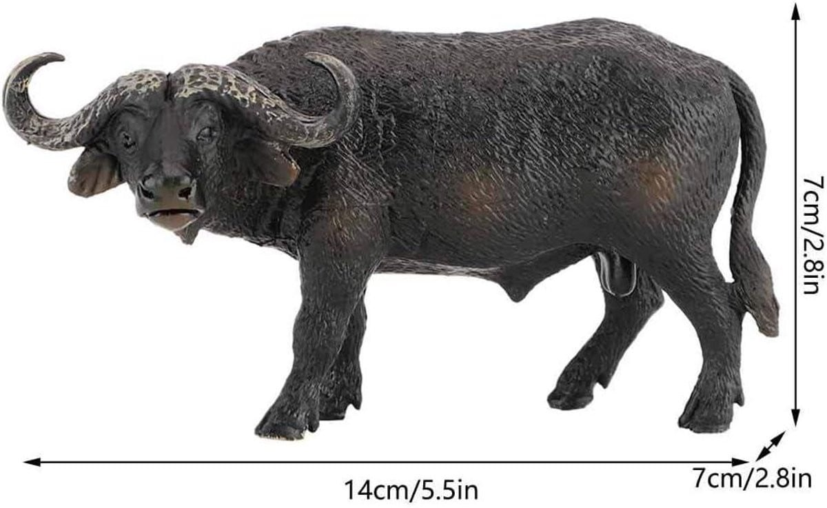 Allecto Plus Realistisch kinderspeelgoed diermodel buffel