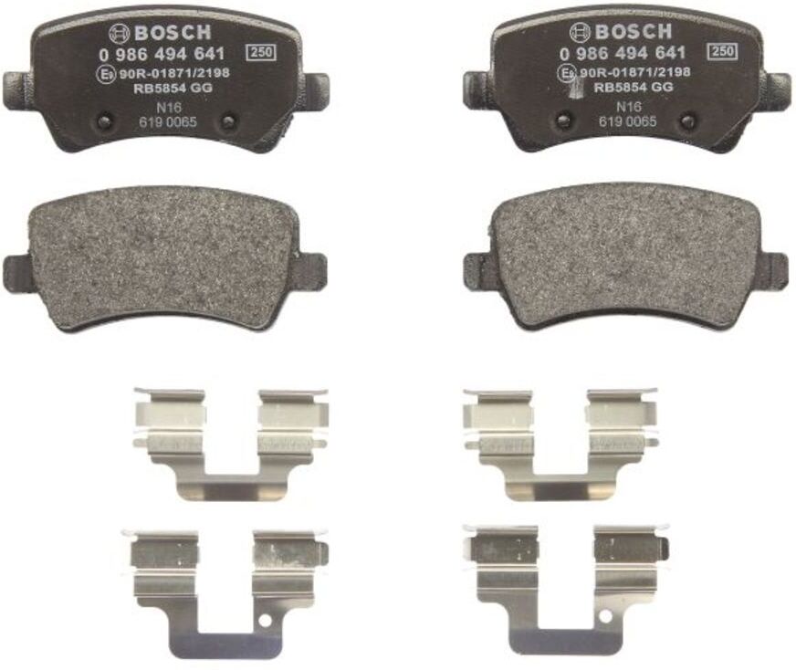 Bremsbelagsatz BOSCH 0 986 494 641, Hinten